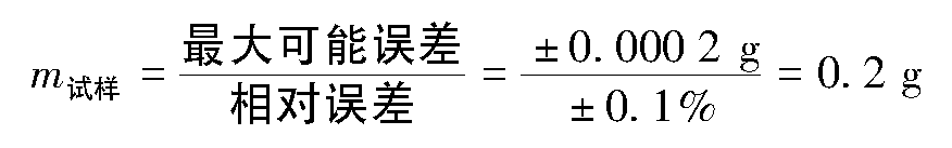 1.1.3 提高分析結(jié)果準(zhǔn)確度的方法